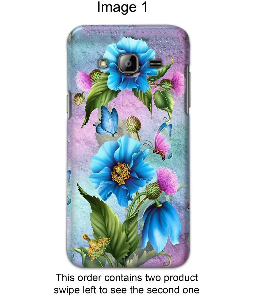     			Tweakymod 3D Back Covers For Samsung Galaxy J3 2016 Pack of 2