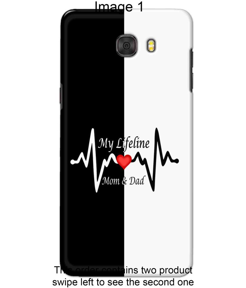     			Tweakymod 3D Back Covers For Samsung Galaxy C9 Pro Pack of 2