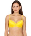 Rosaline by Zivame Polyester Women's T-Shirt Bra ( Yellow )