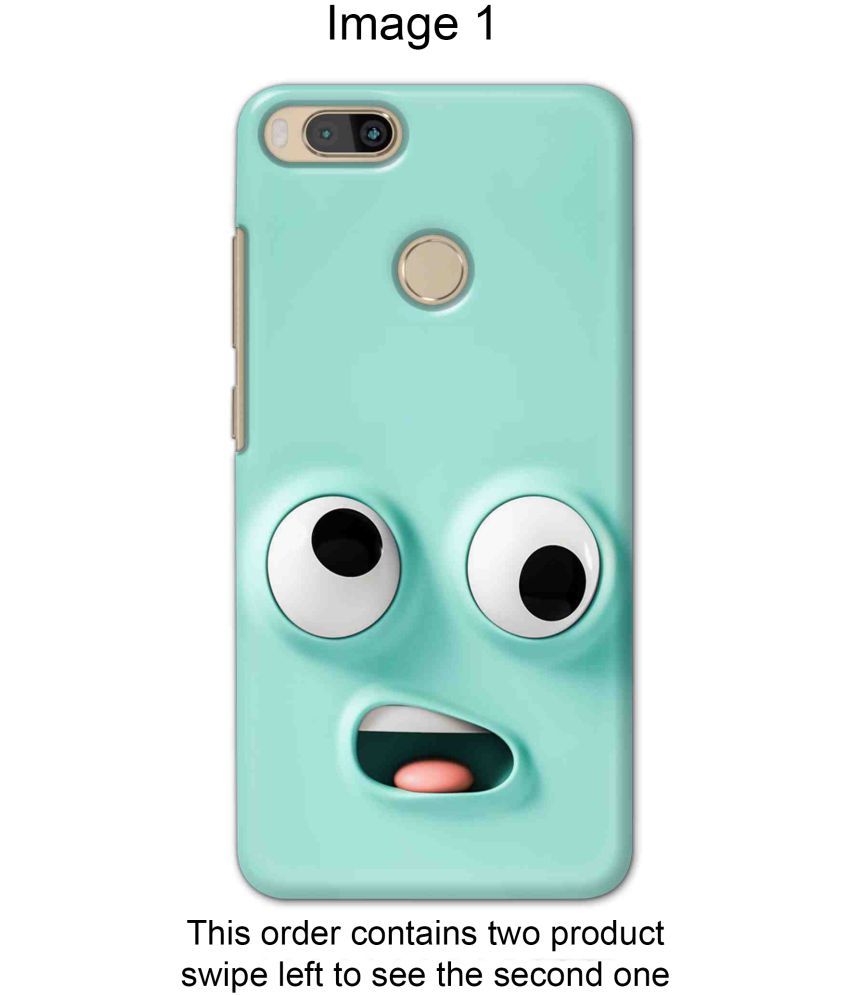     			Tweakymod 3D Back Covers For Mi A1 Pack of 2