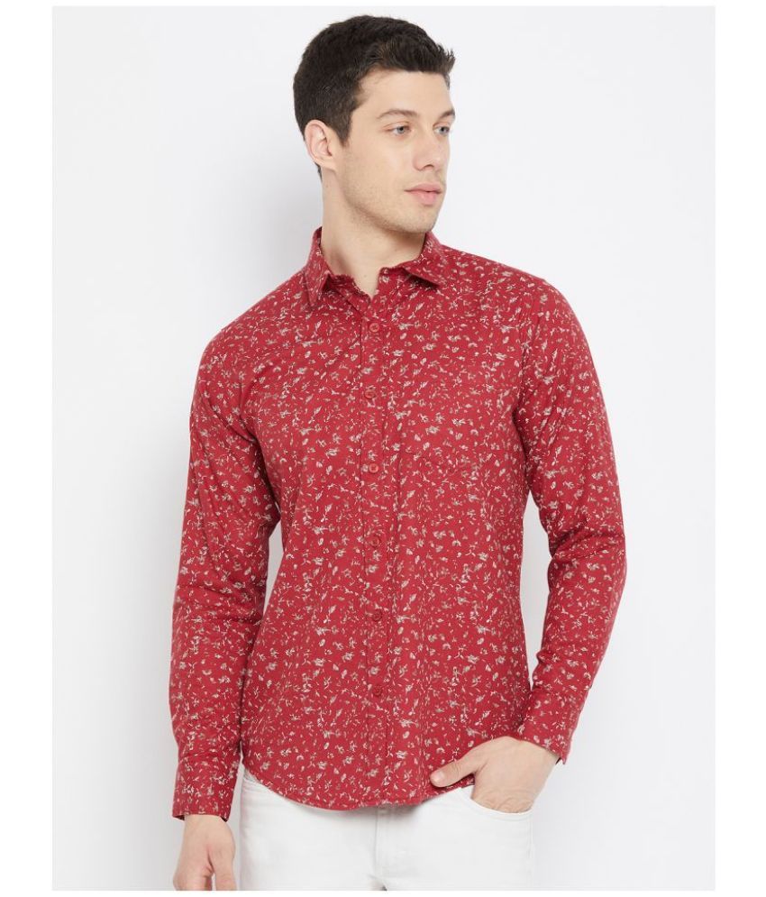     			Duke 100 Percent Cotton Red Shirt