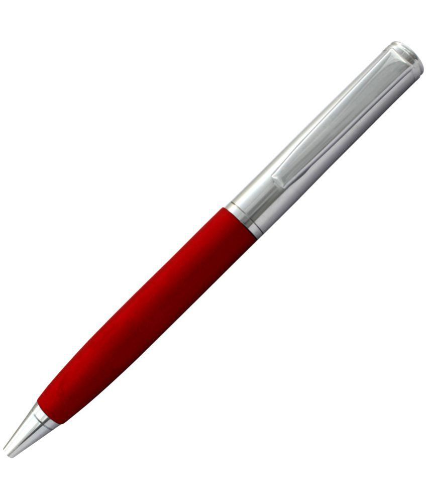     			KK CROSI Premium Metal Pen in Red Colour Body Ball Pen