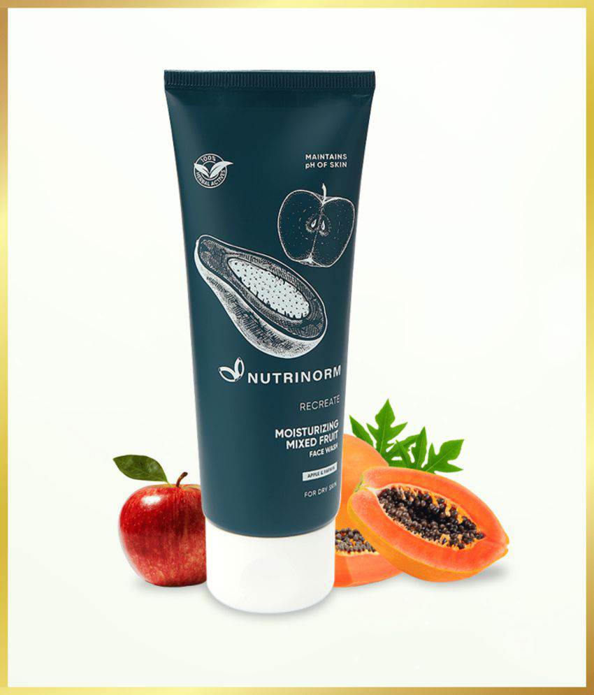     			NUTRINORM Moisturizing Mixed Fruit Face Wash - For Glowing Skin |All Skin Type - 100ml