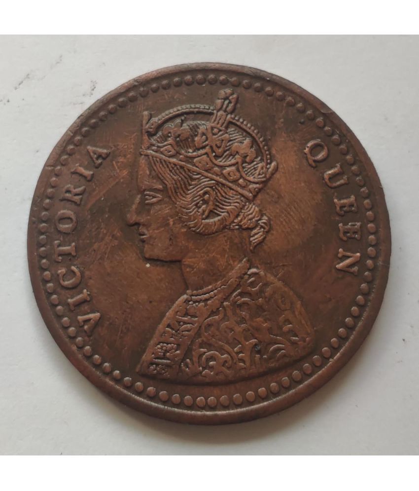     			QUEEN VICTORIA BIG SIZE 50 GRAMS RARE COPPER TOKEN