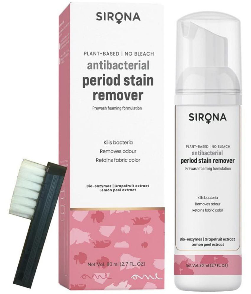 Sirona Period Stain Remover,Pain Patches, Rash Cream Intimate Moisturizer Cream 160 g