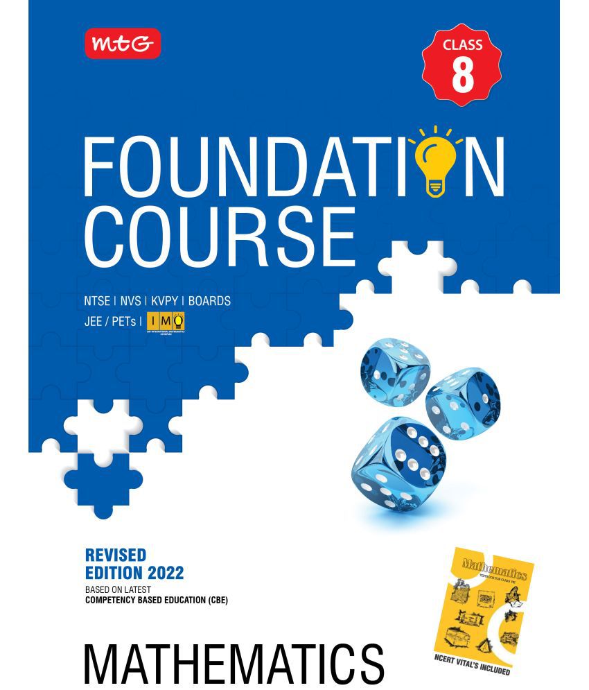     			Mathematics Foundation Course for JEE/Olympiad : Class 8