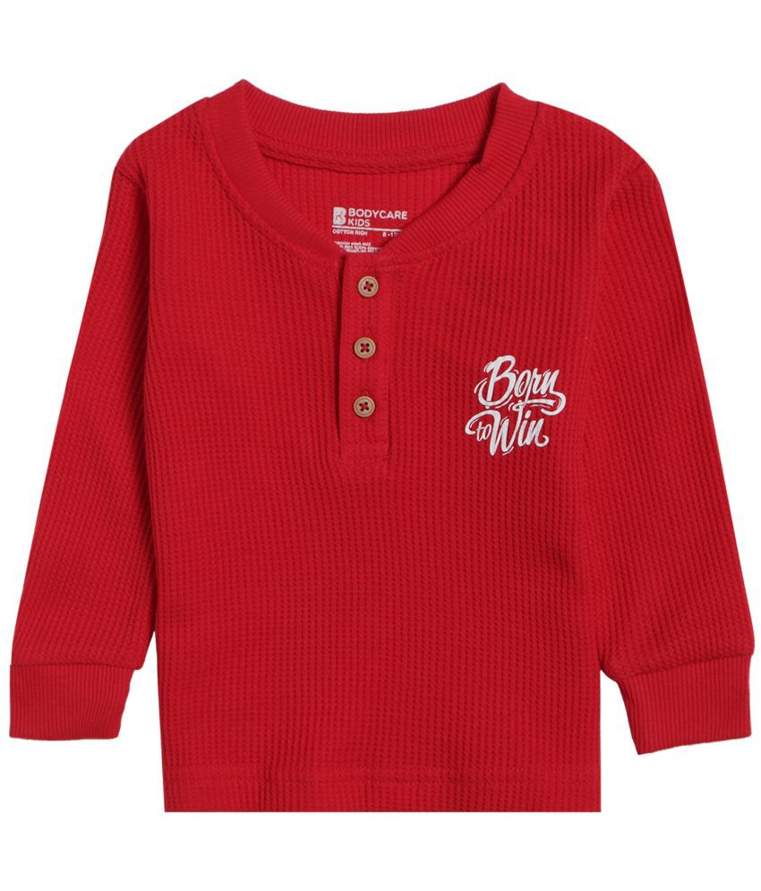     			Bodycare - Cotton Blend Red Boys T-Shirt