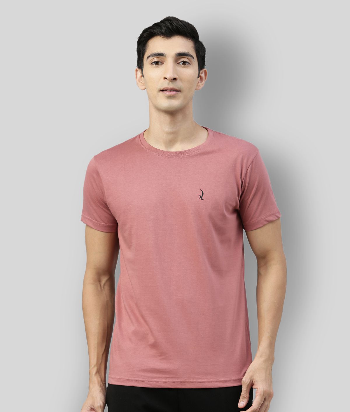     			Quarantine - Pink Cotton Regular Fit Men's T-Shirt ( Pack of 1 )