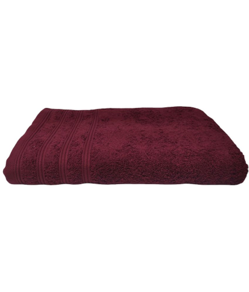 Trendy Men Gahoifab Single Cotton Bath Towel Maroon - Maroon 2025 at ShopCircuit | ONDC