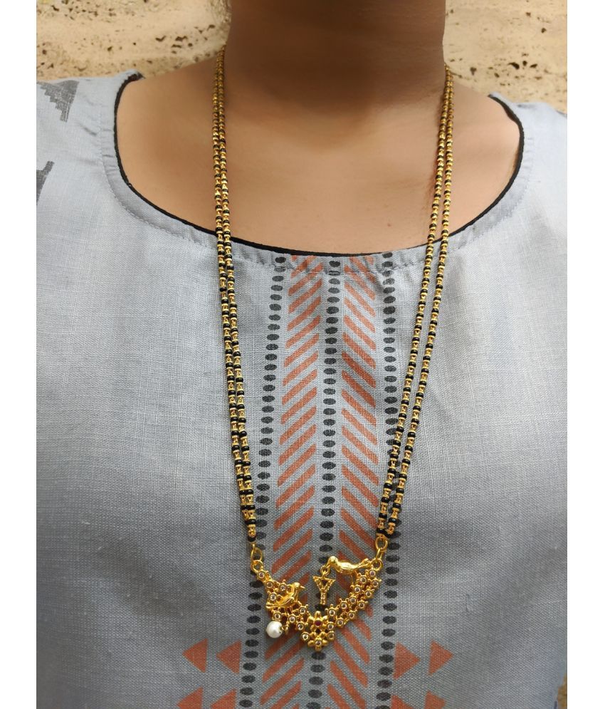 Long Mangalsutra Designs Y name 