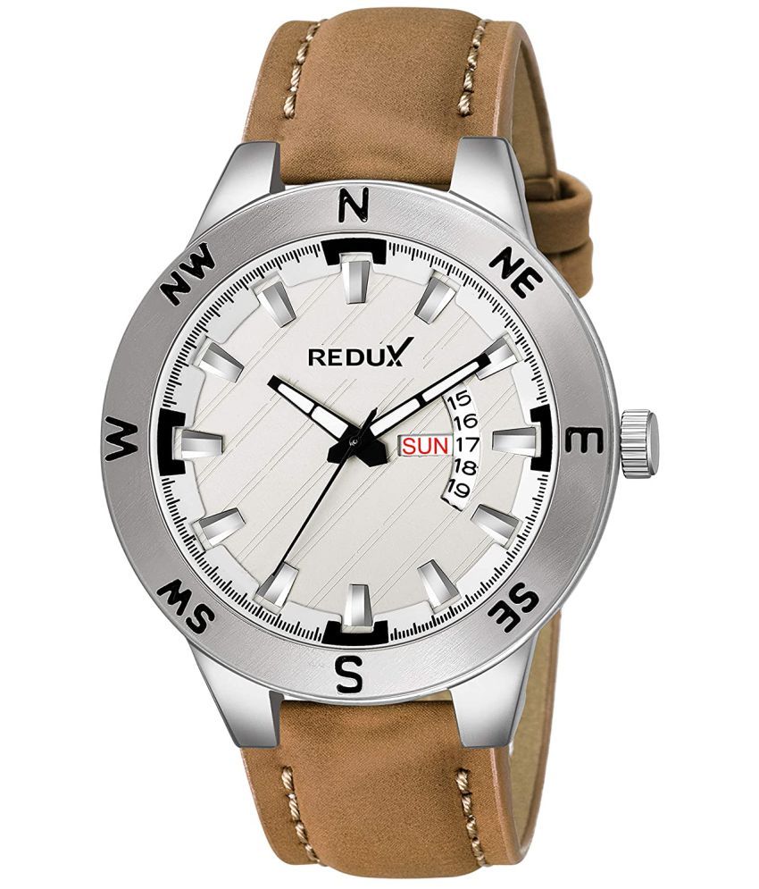     			Redux - Tan Leather Analog Men's Watch