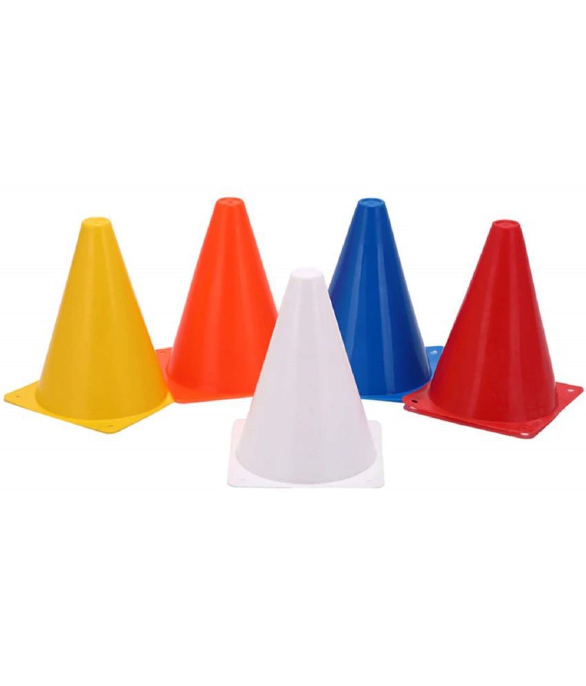    			SIMRAN SPORTS 12 Pcs Marker Cones 6 INCH for Soccer Cricket Track and Field Sports, Training Space Marker Equipment, Agility Training Cone,Cones for Sports,Football Cones,Cones & Marker