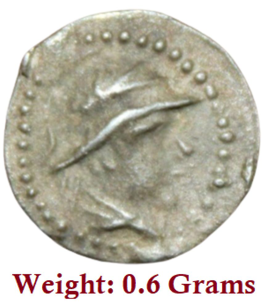     			(Small Coin) Bactria, Eukratides AR Obol Greek, Helmeted Type (171-145 BCE) Old and Rare Coin (Weight: 0.6 Grams)