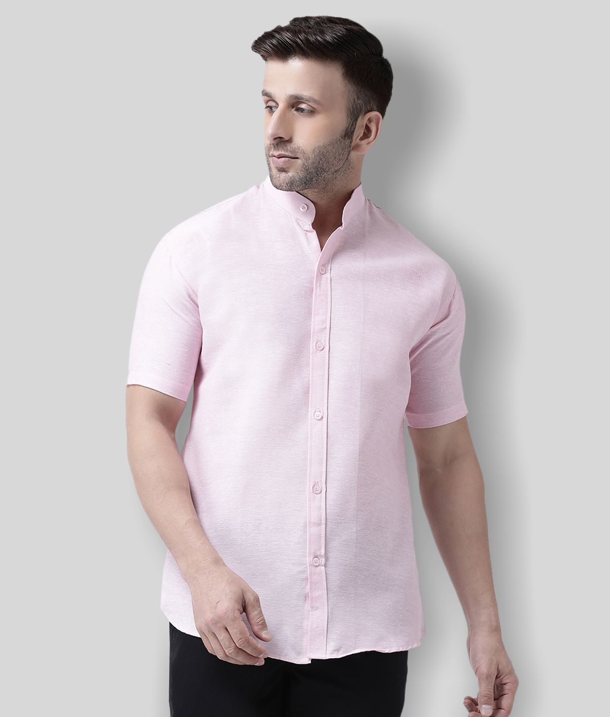     			RIAG - Pink Cotton Regular Fit Men's Casual Shirt (Pack of 1 )