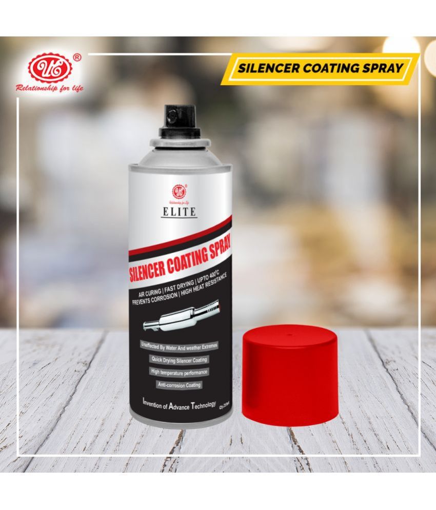 UE Elite Silencer Coating Spray-250 ml (Silver Finish) | Car Care, Car Accessories Automotive Products
