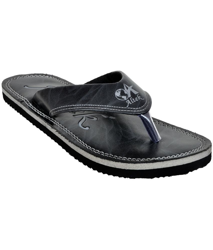 altek black slippers