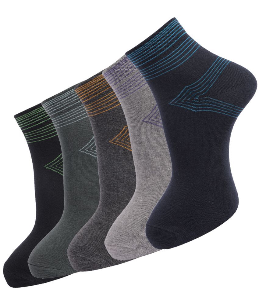     			Dollar Cotton Ankle Length Socks Pack of 5