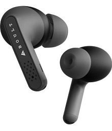 Boult Audio AirBass GearPods On Ear Wireless With Mic Headphones/Earphones Black
