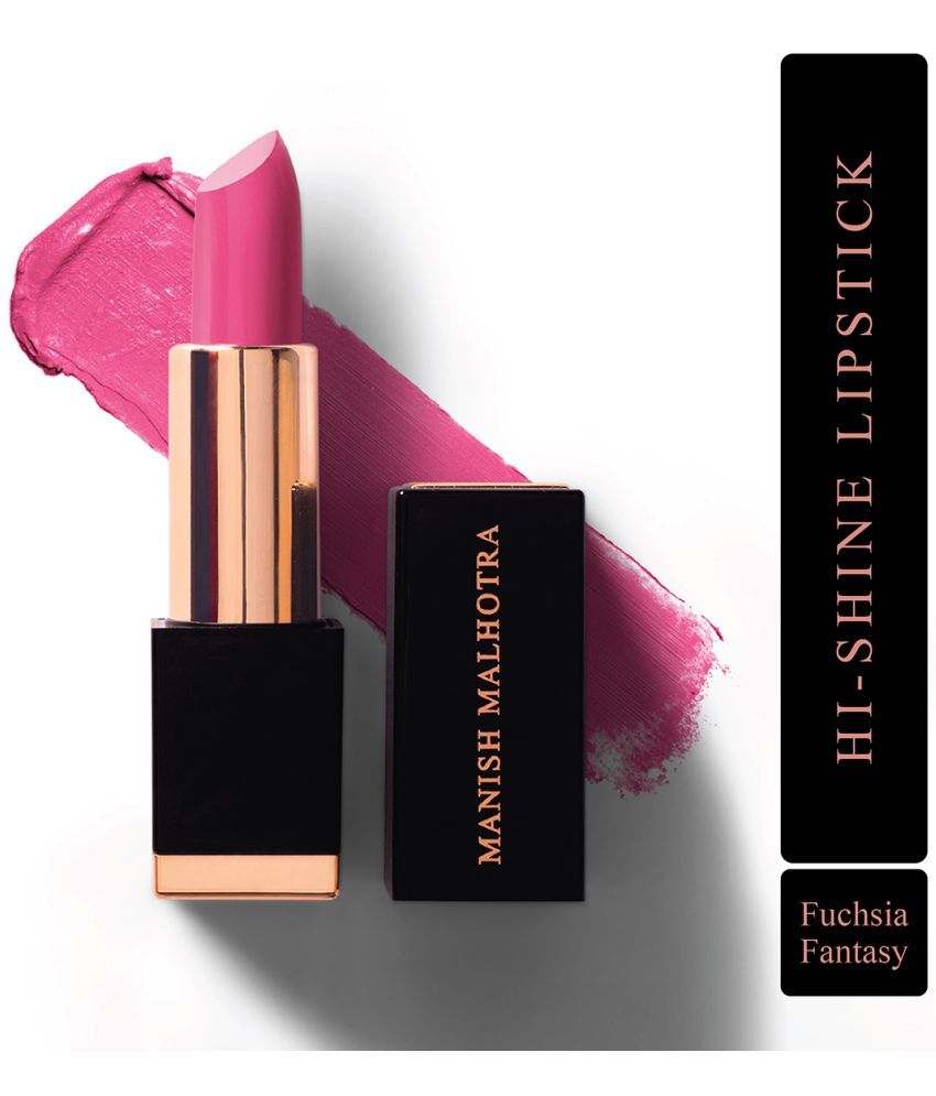     			Manish Malhotra Beauty By MyGlamm Hi-Shine Lipstick-Fuchsia Fantasy-4gm