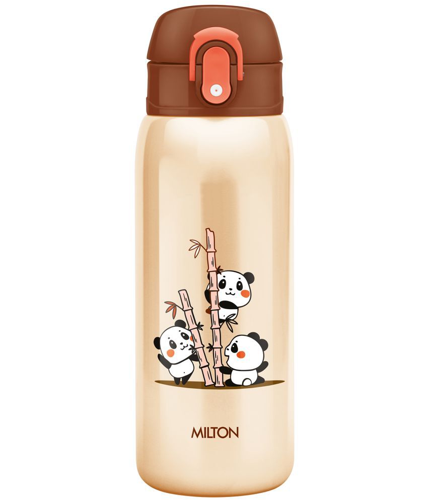     			Milton Jolly 475 Thermosteel Sipper Water Bottle For Kids, 390 mL, Ivory