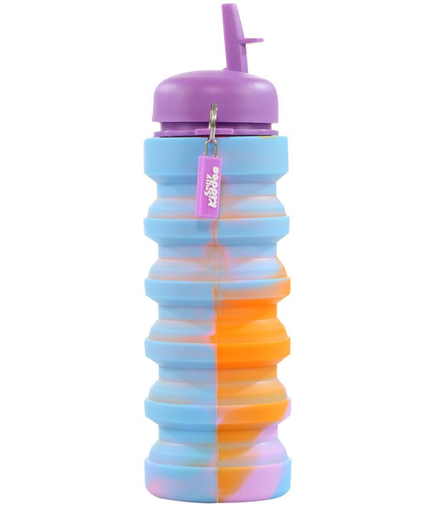     			Smily Kiddos Silicone Expandable Bottle - Violet