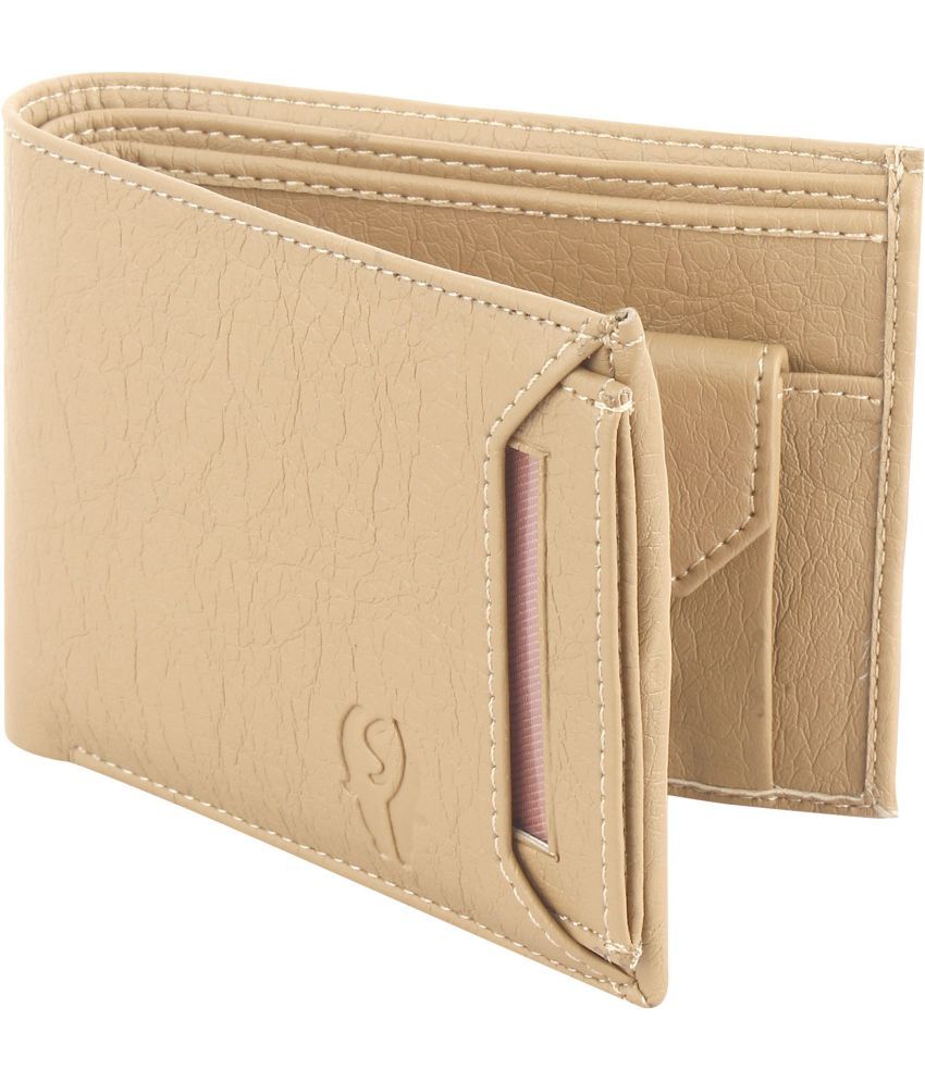     			samtroh - PU BEIGE Men's Regular Wallet ( Pack of 1 )