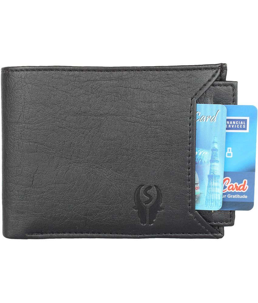     			samtroh - PU BLACK Men's Regular Wallet ( Pack of 1 )