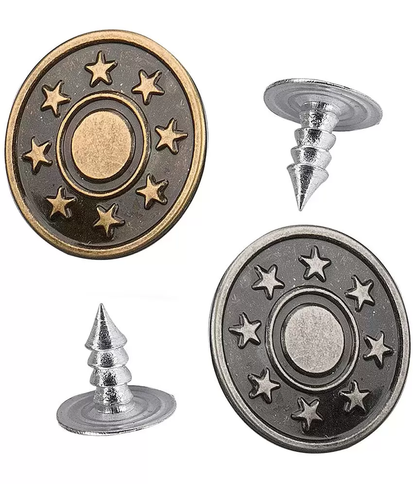 Custom Metal Buttons for Jeans | Tack Buttons