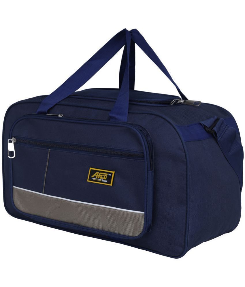    			Afco Bags - Blue Polyester Duffle Bag (30 Ltrs)