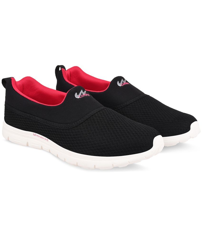     			Campus Black Running Shoes