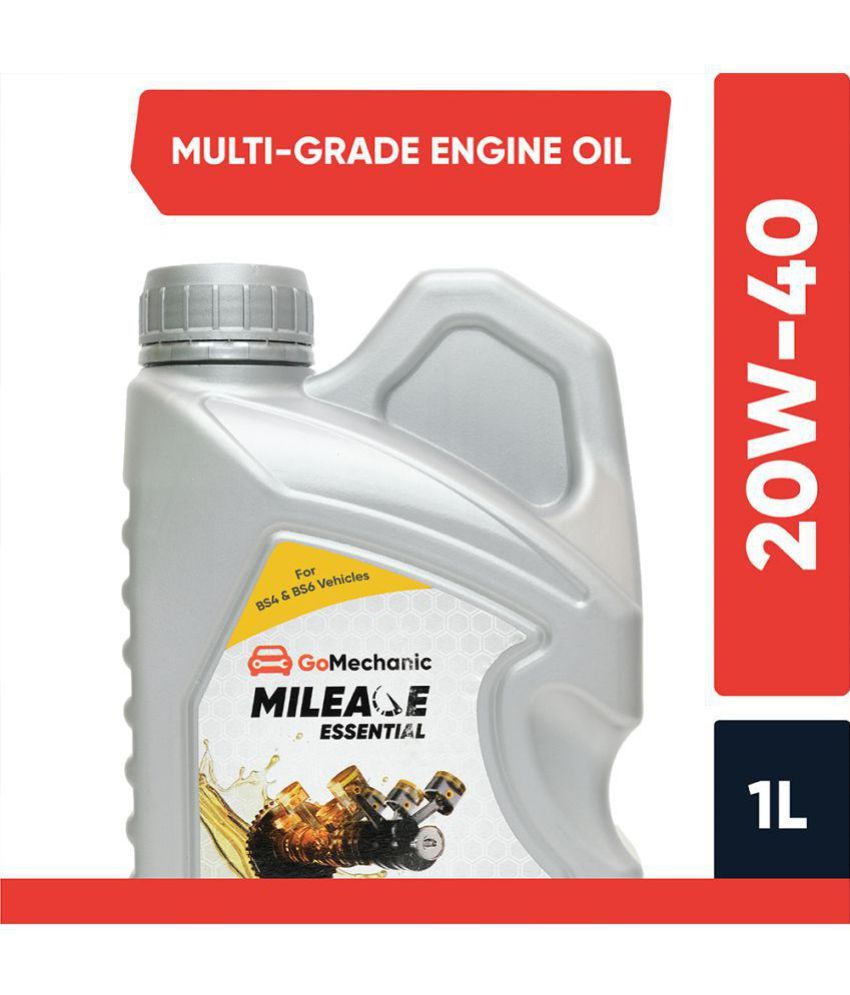 GoMechanic Mileage Essential 20W 40 Heavy Duty High Performance Longer