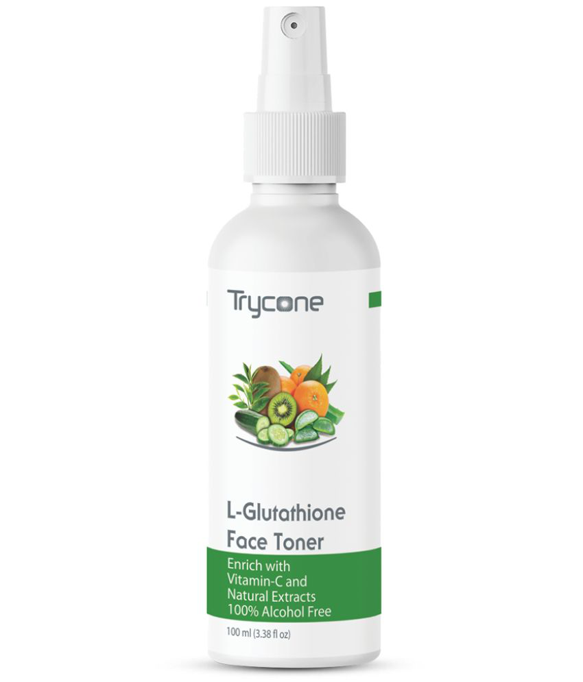     			Trycone L Glutathione & Vitamin C Face Toner for glowing skin Enrich with Grren Tea & Natural Extracts, 100% Alcohol Free - 100 ml