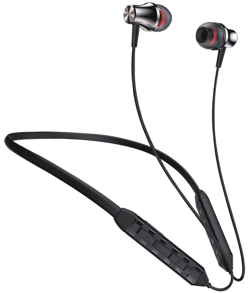 Varni G+1 Neckband Wireless With Mic Headphones/Earphones Black