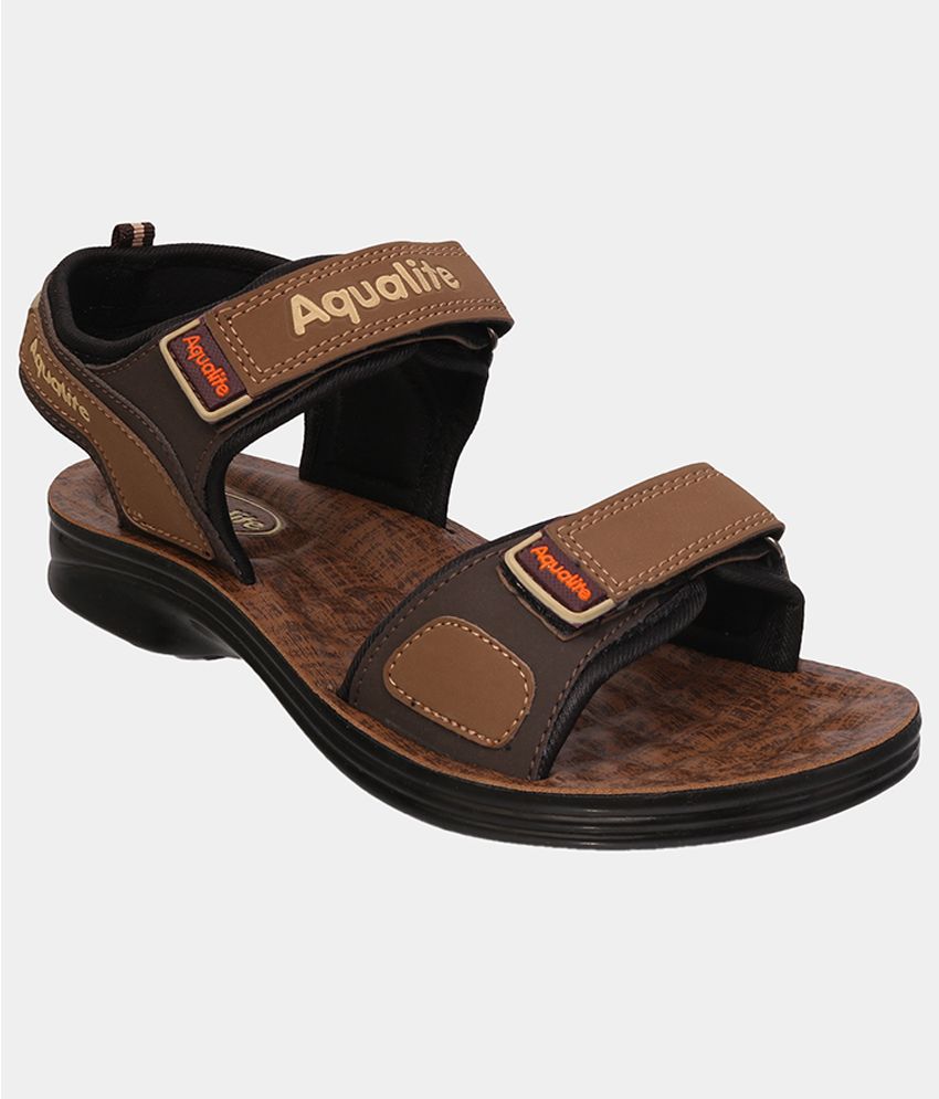     			Aqualite - Black  Men's Floater Sandals