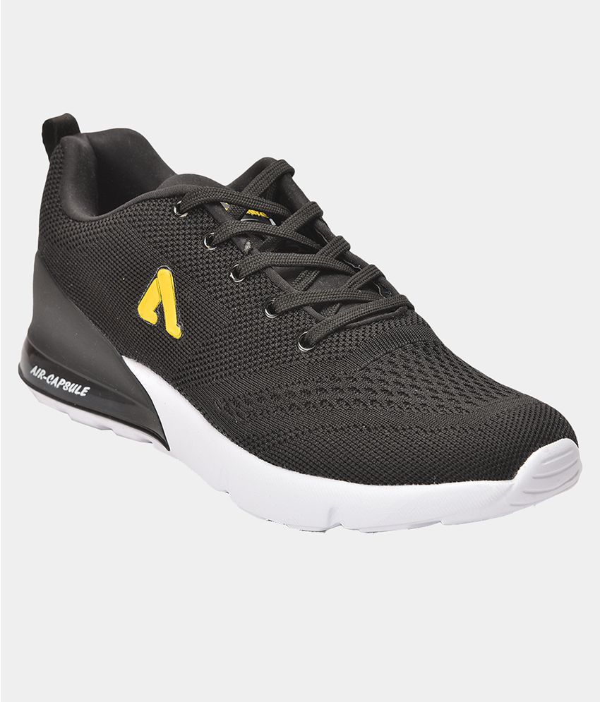     			Aqualite - Black Men's Sports Running Shoes