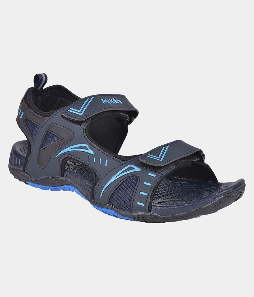     			Aqualite - Navy Men's Sandals