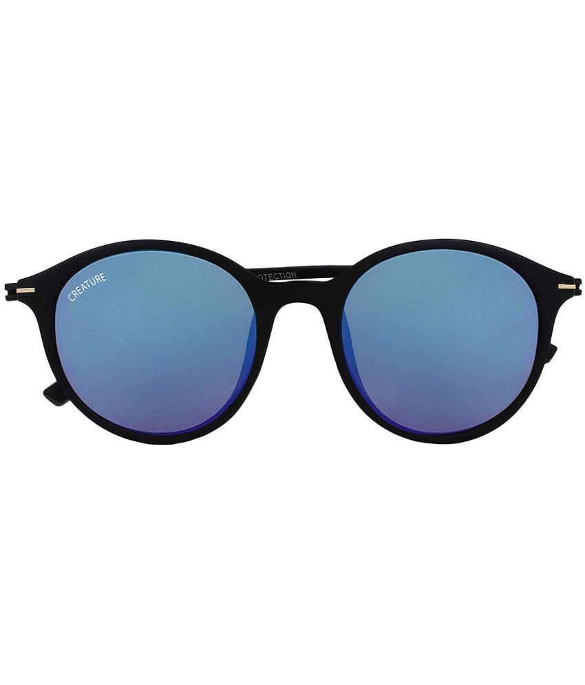     			Creature - Blue Round Sunglasses Pack of 1