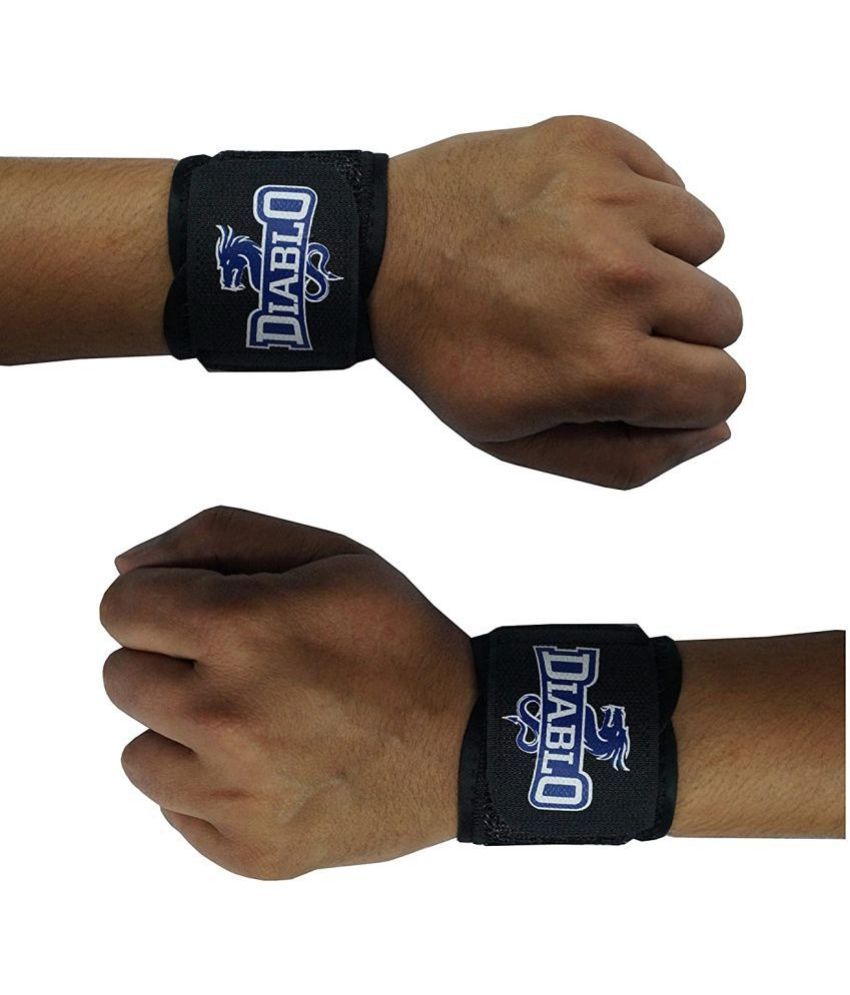     			Diablo Blue Wrist Supports