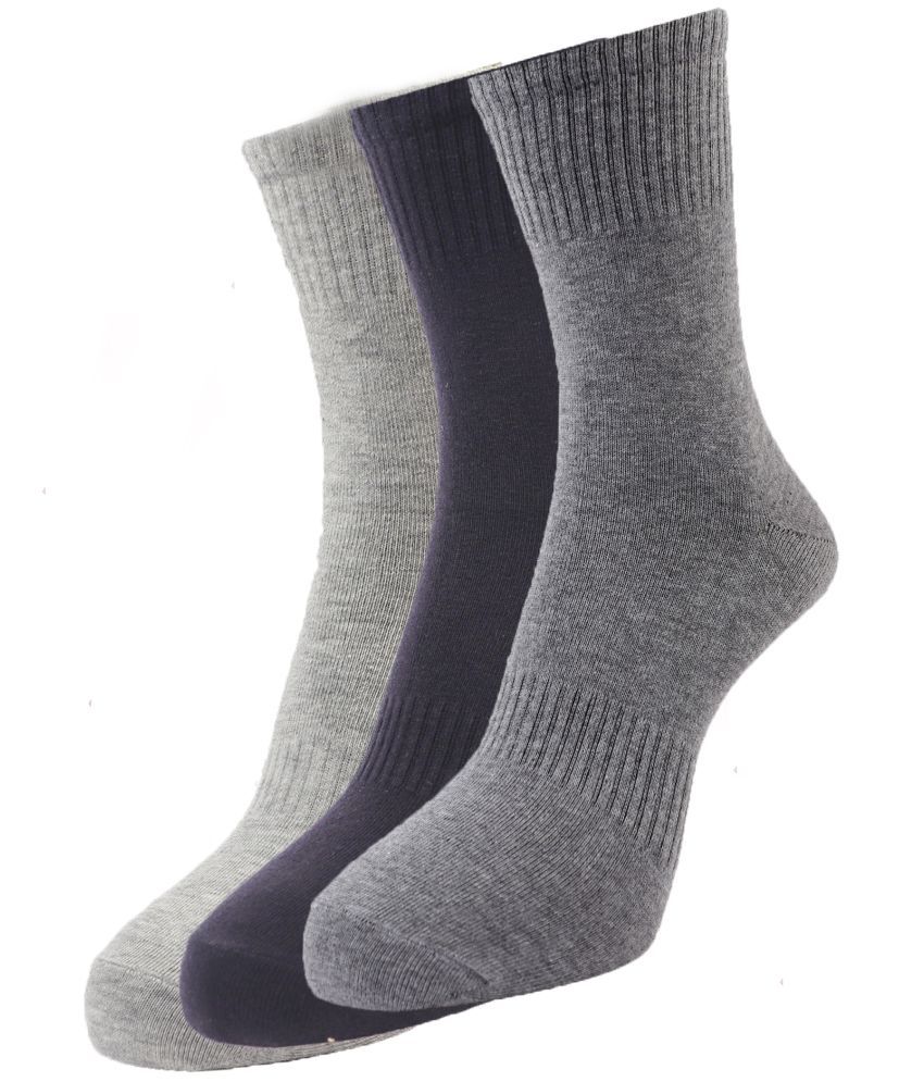     			Dollar - Cotton Blend Multicolor Men's Full Length Socks ( Pack of 3 )