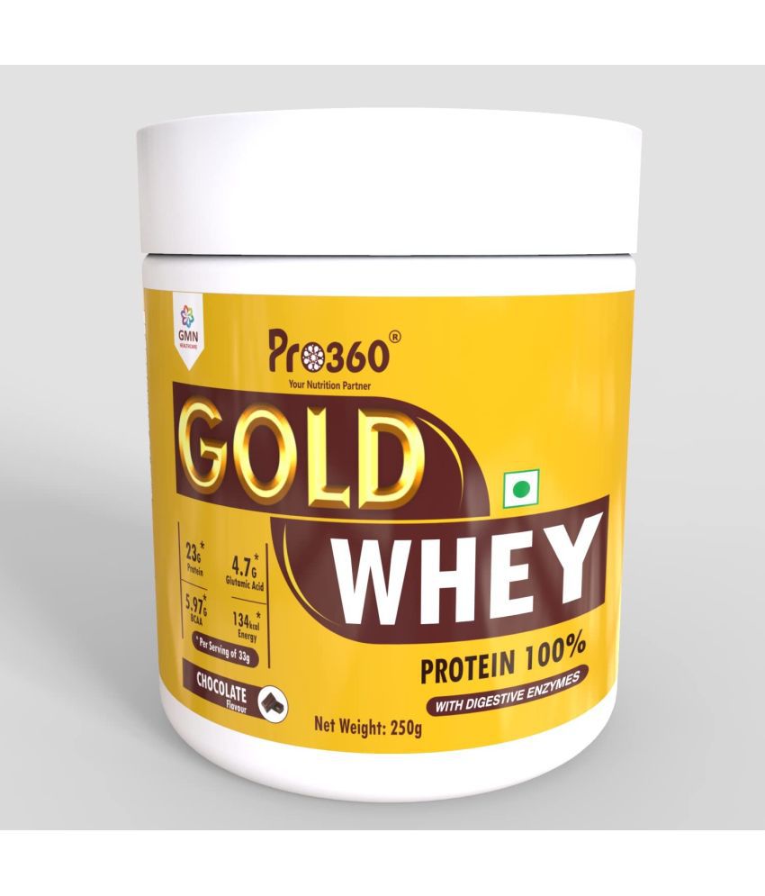 PRO360 Gold Whey Protein Powder Chocolate Flavor 250 gm