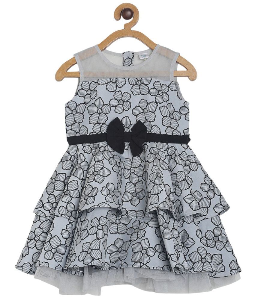     			MINI KLUB - 100% Cotton Black Baby Girl Dress ( Pack of 1 )