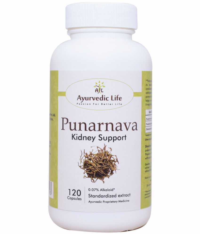     			Ayurvedic Life Punarnava Capsule 120 No.S Pack of 1