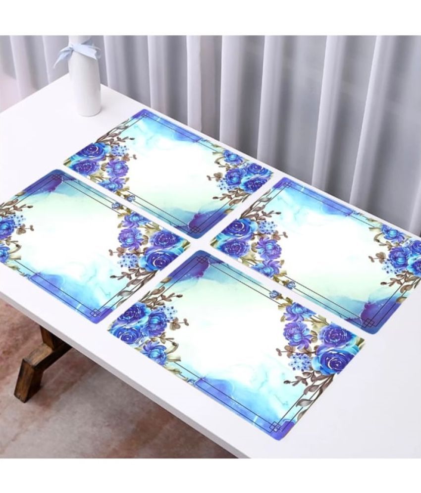     			Revexo Set of 4 PVC Table Mats