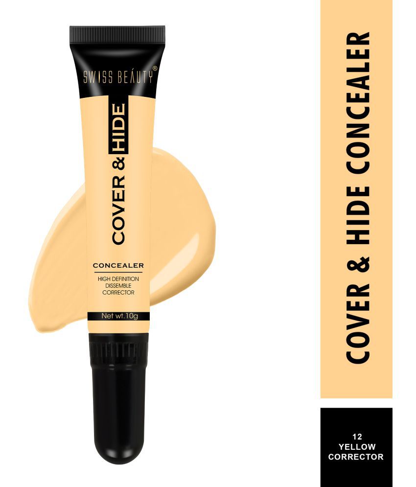    			Swiss Beauty Cover & Hide Concealer  Cream Concealer Dark 10 mL