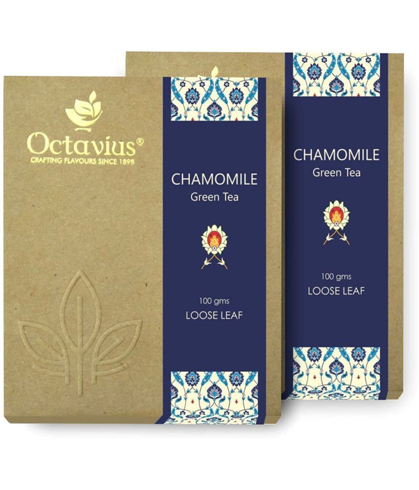     			Octavius Green Tea Loose Leaf 100 gm Pack of 2