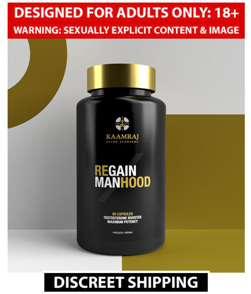 Regain Menhood Sex Booster Capsule Made Of Best Ayurvedic Formula 60