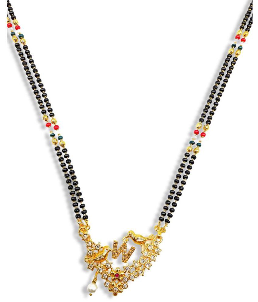 Letter name mangalsutra design Clearance