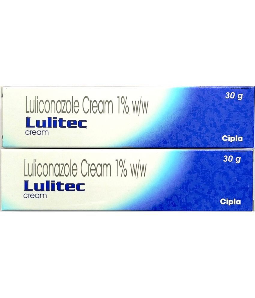     			LULITEC CREAM 30 GM ( PACK OF 2) Day Cream 60 gm Pack of 2