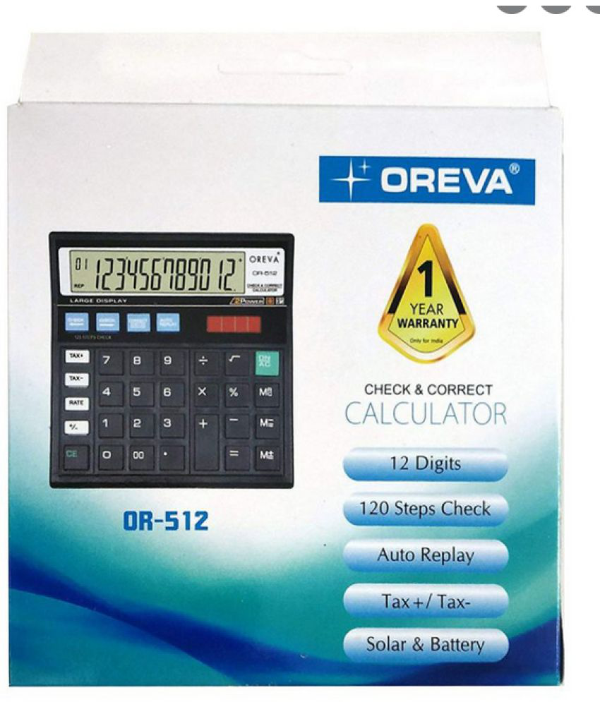     			Oreva OR 512 Calculator 12 Digit