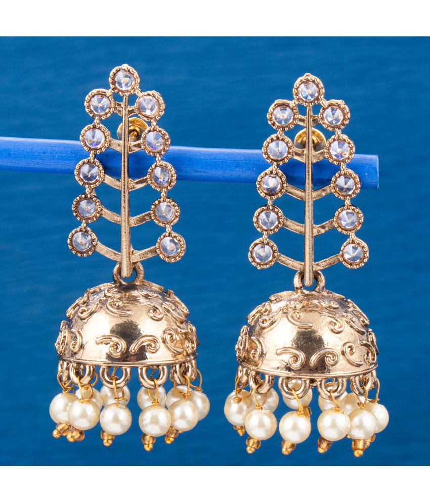     			Sukkhi Astonish Gold Plated Jumaki Earring For Women
